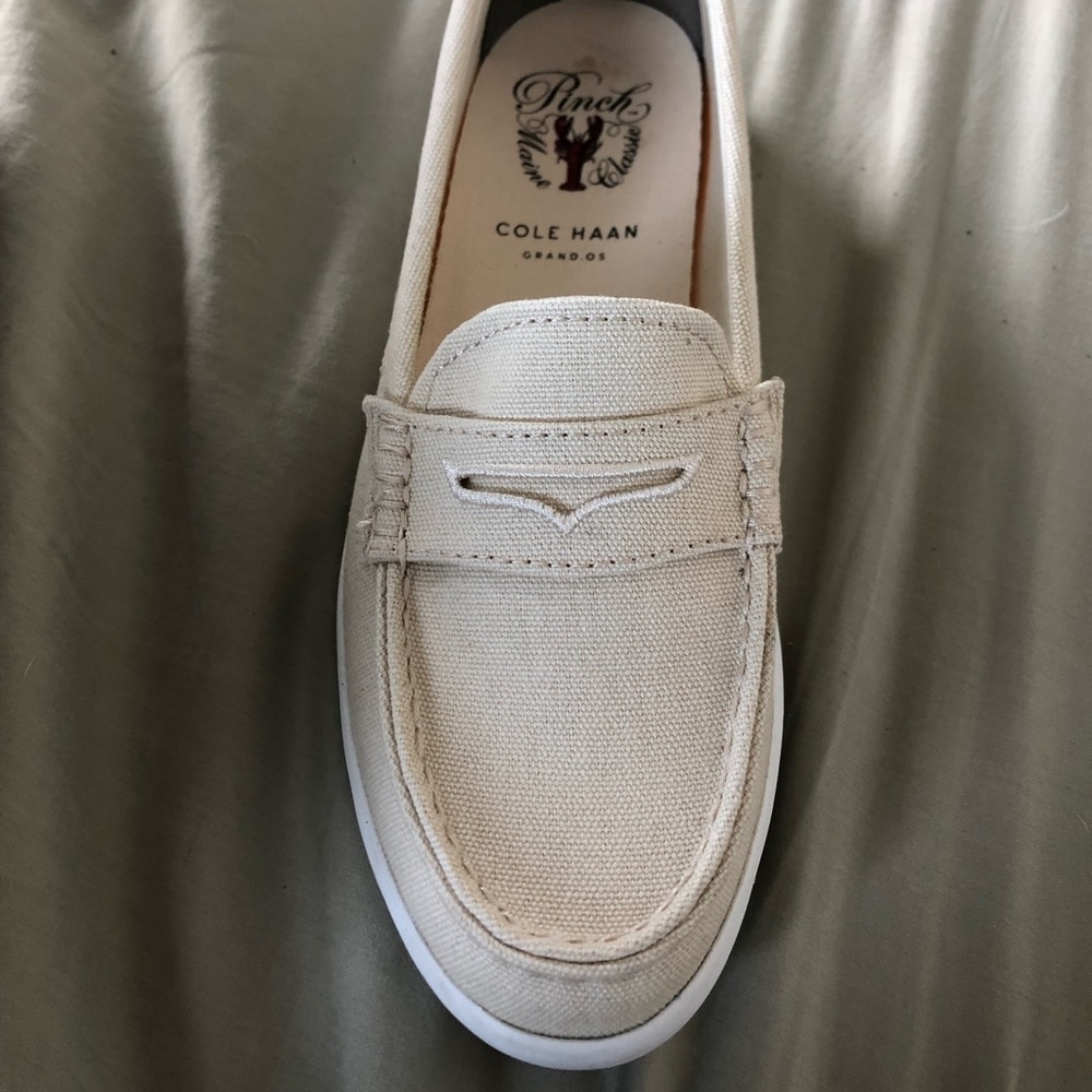 Womens Cole Haan Pinch Weekender  Sandstone Canvas